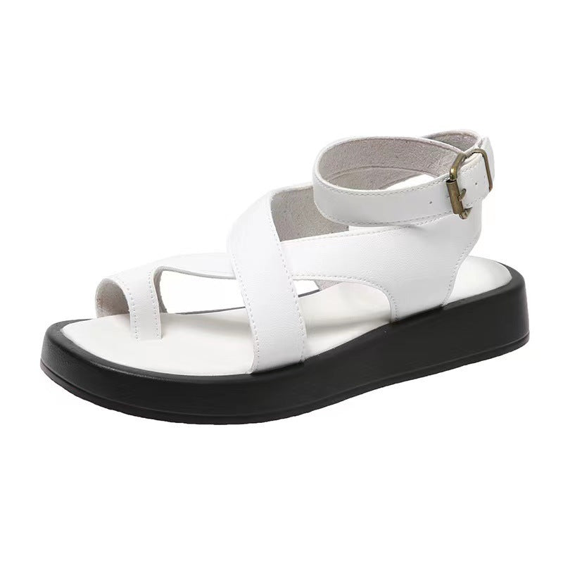 Casual Summer Thick-Soled Clip Toe Sandals