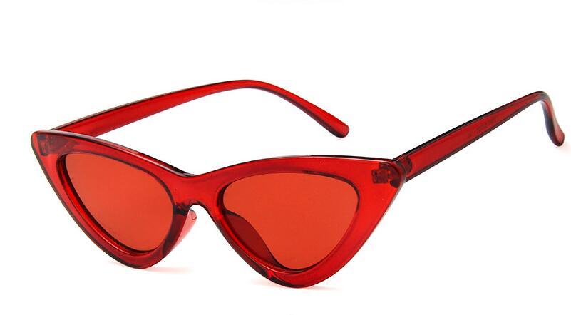 female triangle hip hop European and American net red sunglasses