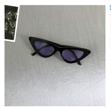 female triangle hip hop European and American net red sunglasses