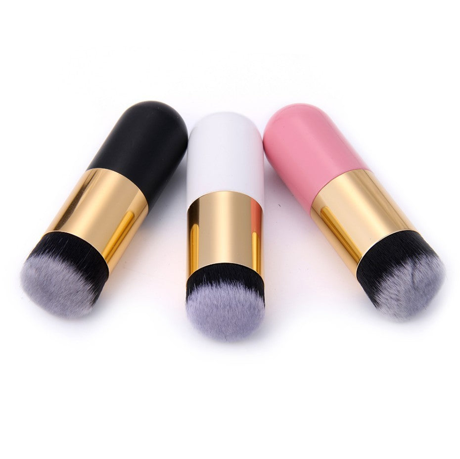 Chubby foundation powder beauty brush