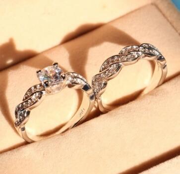 Couple wedding rings