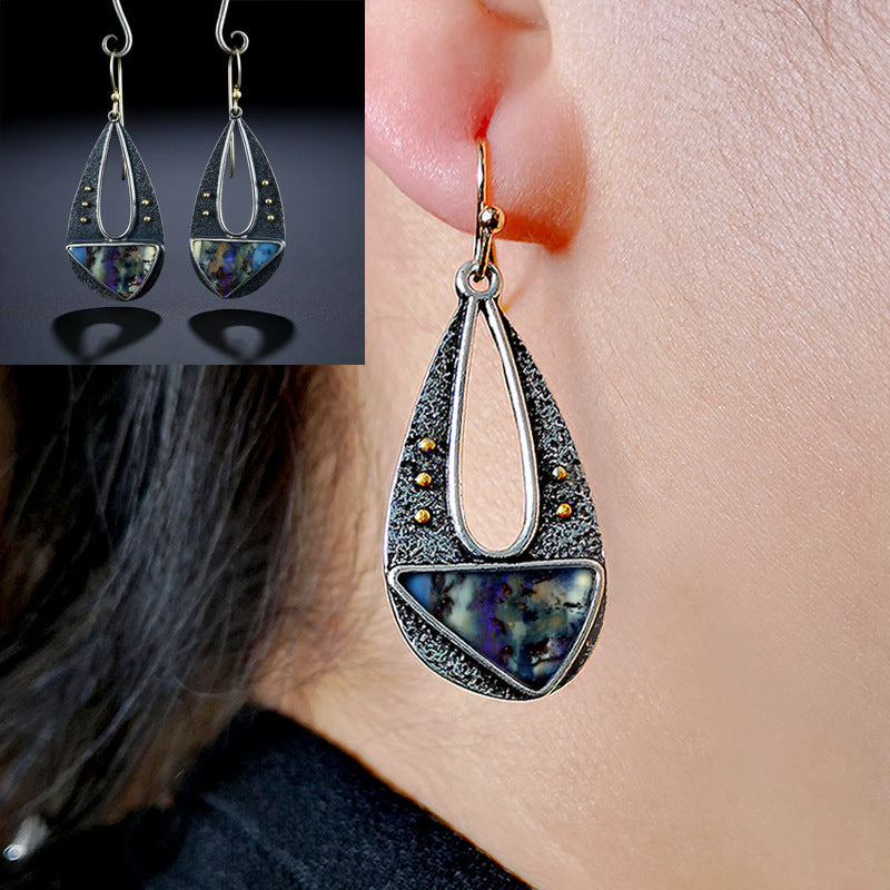 Vintage Bohemian Elegant Resin Dangle Earrings