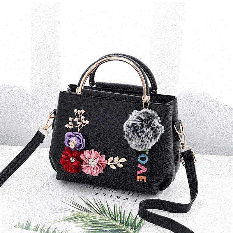 Tattoo Ladies Flower Handbags