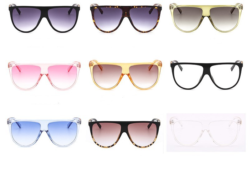 Unisex Women Gradient Lens Sun Glasses