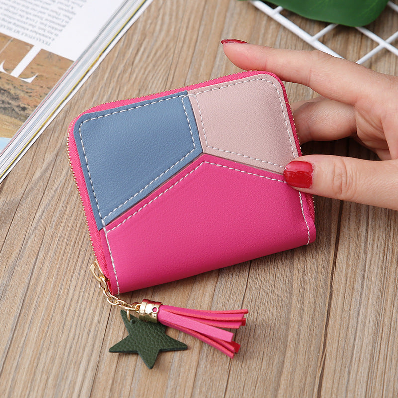 Purse Card Ladies Wallet For Women Girl Bag Clutch Leather