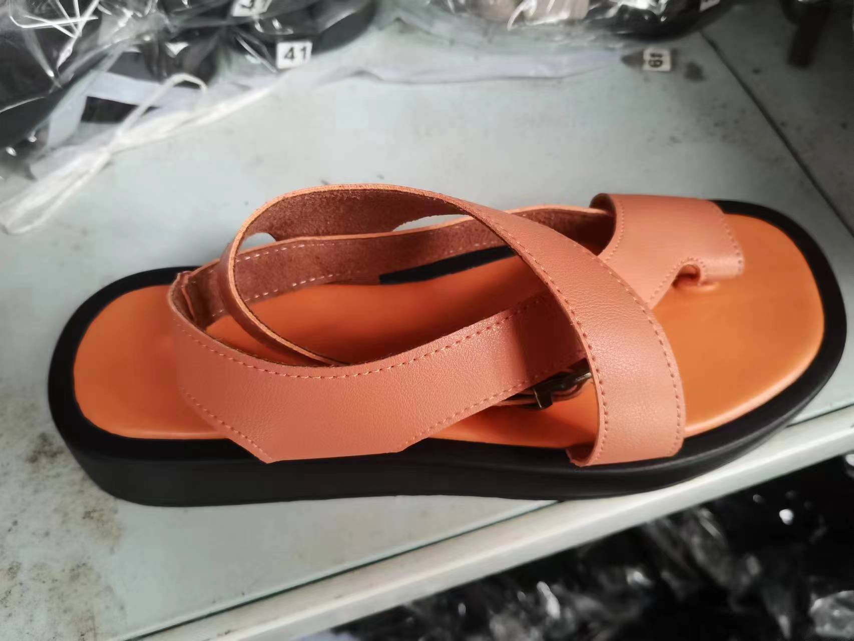 Casual Summer Thick-Soled Clip Toe Sandals