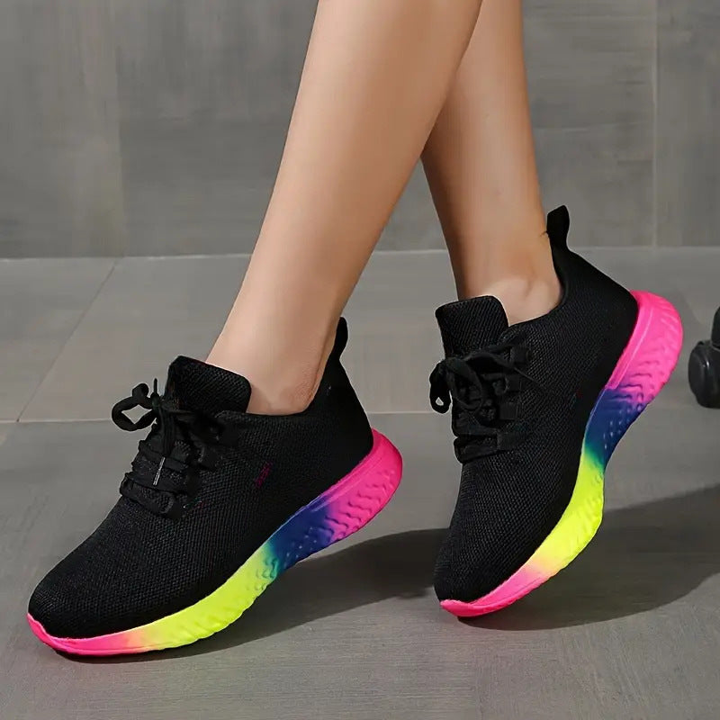 Rainbow Fashion Walking,Running Sport Sneakers