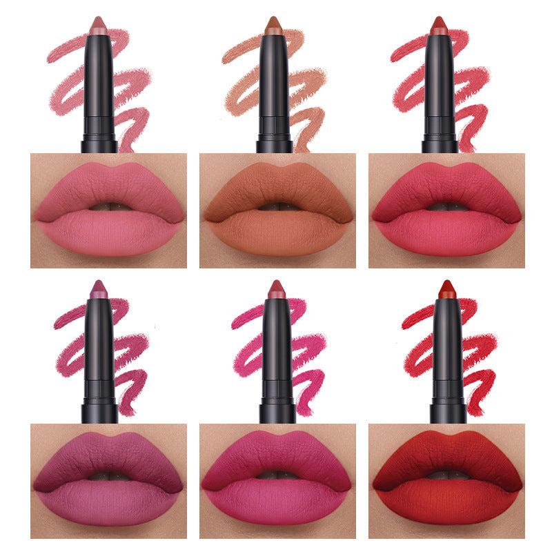 Matte Langmanni Makeup Lipstick Set Of Six