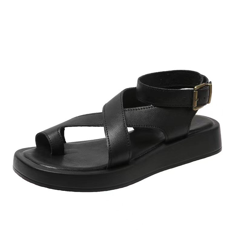 Casual Summer Thick-Soled Clip Toe Sandals